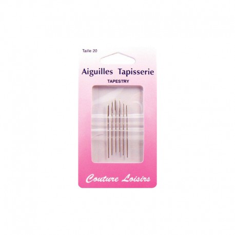 Aiguilles à tapisser n°20 (x6)
