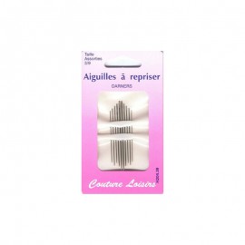 Aiguilles à repriser n°3 à 9 (x10)