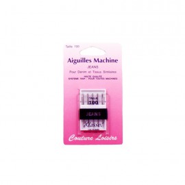 Aiguilles machine jean's (x5) - 100/16