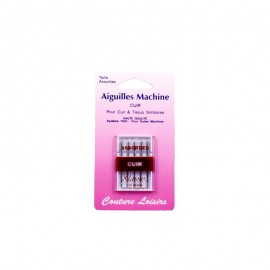 Aiguilles machine cuir assorties (x5)