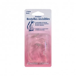 Bretelles invisibles Transparent 9mm