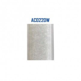 25m Auto-Agrippant Blanc 20mm Velours