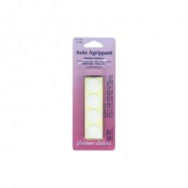 Pastilles adhésives blanches 20mm (x8)