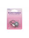 Boutons magiques métal (x3) 11, 15, 19mm