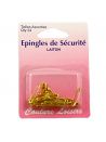 Epingles de sécurité laiton assorties (x24)