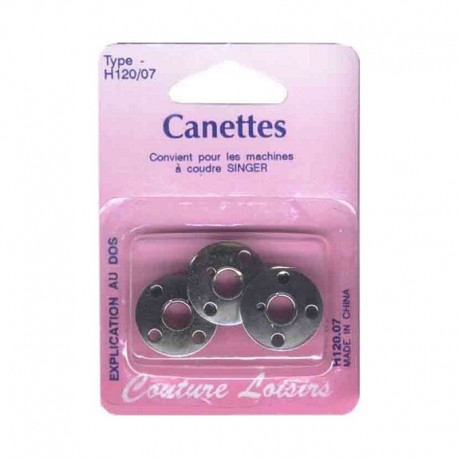 Canettes Singer métal type 66 (x3)