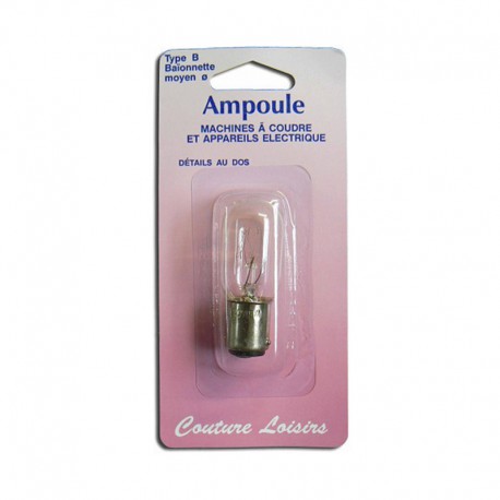 Ampoule 15w/240v baïonnette moyenne