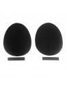 Épaulettes raglans noires