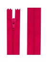 Fermeture nylon non-séparable de 10 à 60 cm rose