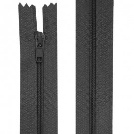 Fermeture nylon non-séparable de 10 à 60 cm gris clair