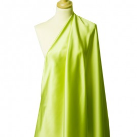 Tissu Satin Duchesse Vert Nil x10cm