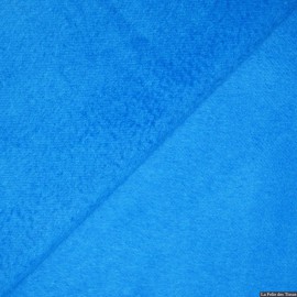 Tissu 100% cachemire turquoise x10cm